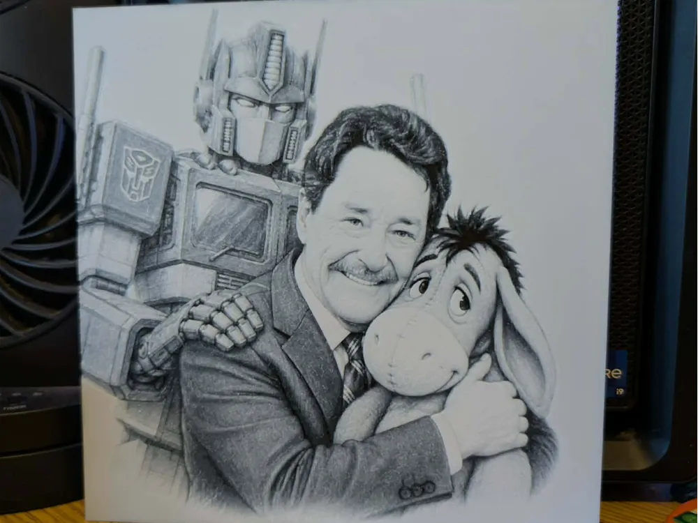 Goodbye hug - Peter cullen - hueforge Goodbye hug - Peter cullen - hueforge