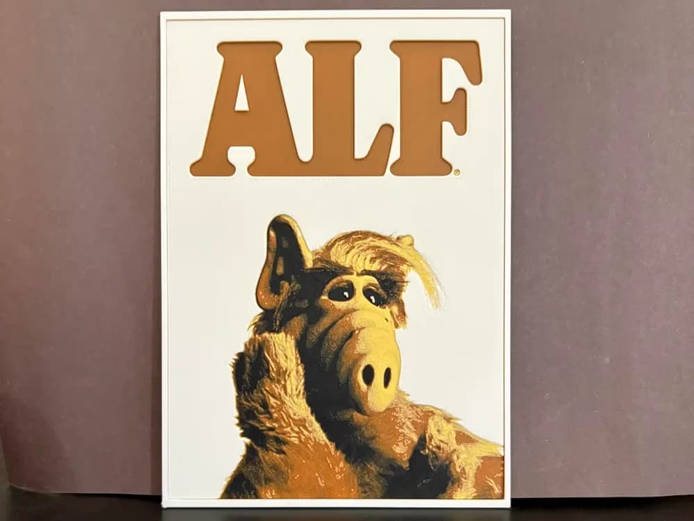 ALF Hueforge by Estiv HueForge model: ALF Hueforge by Estiv