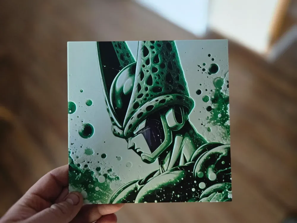 Graffiti Cell Hueforge by 3Ree Printing HueForge model: Graffiti Cell Hueforge by 3Ree Printing