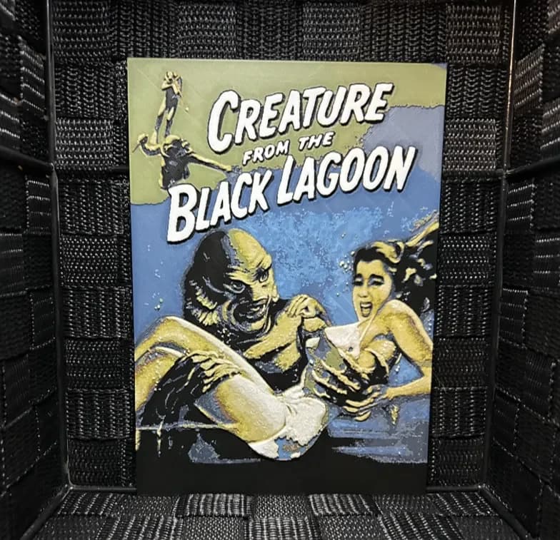HueForge model: Hueforge Movie Poster - Creature Black Lagoon- by JoDau