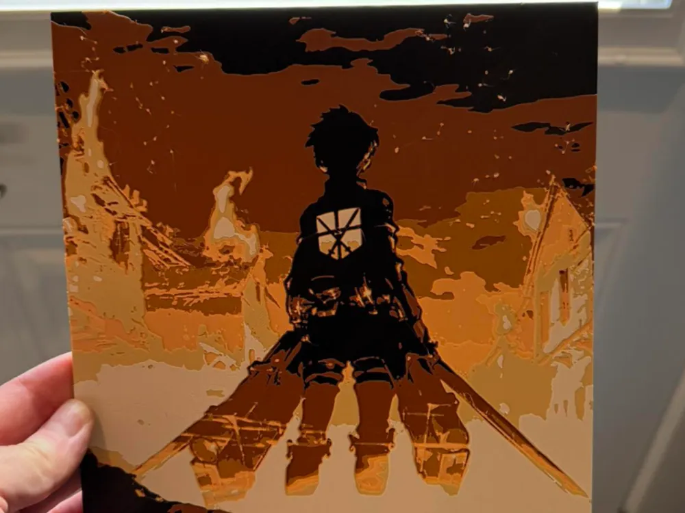 Attack on Titan - Levi Ackerman - Fire Attack on Titan - Levi Ackerman - Fire