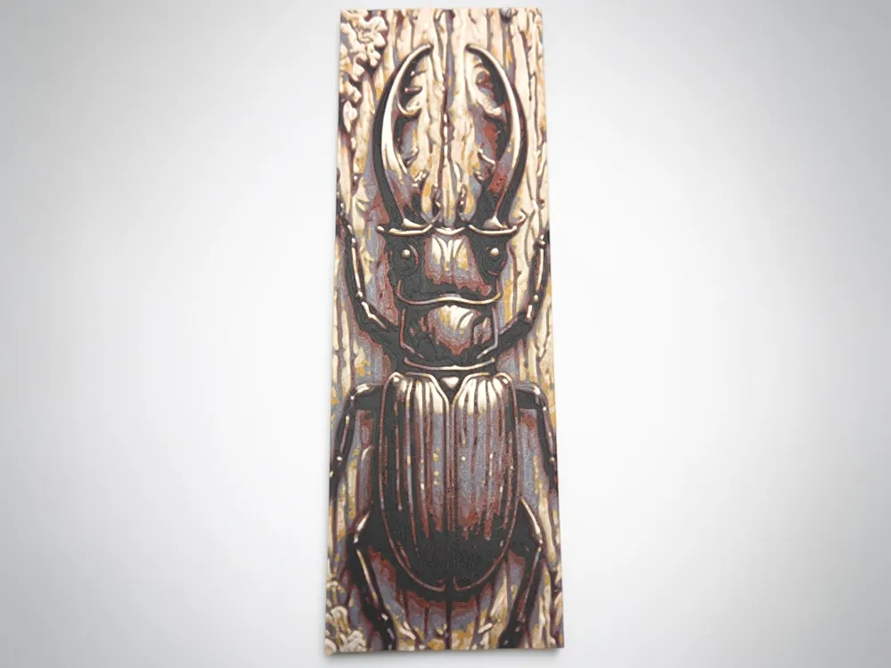Beetle 50mm by 150mm Bookmark Beetle 50mm by 150mm Bookmark