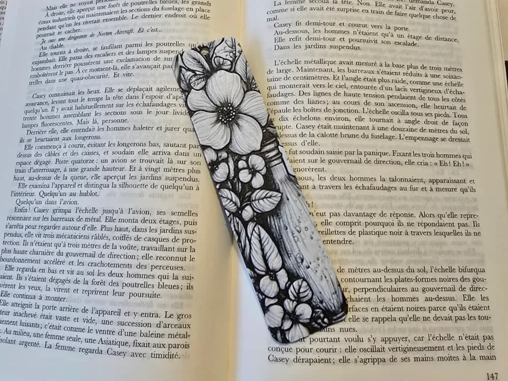 Bookmark flowers Bookmark flowers