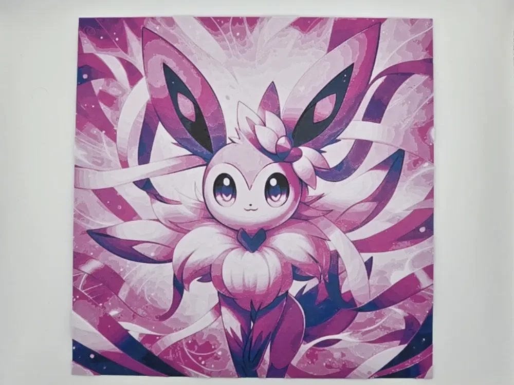 Sylveon Pokemon by Kactus Fpv HueForge model: Sylveon Pokemon by Kactus Fpv