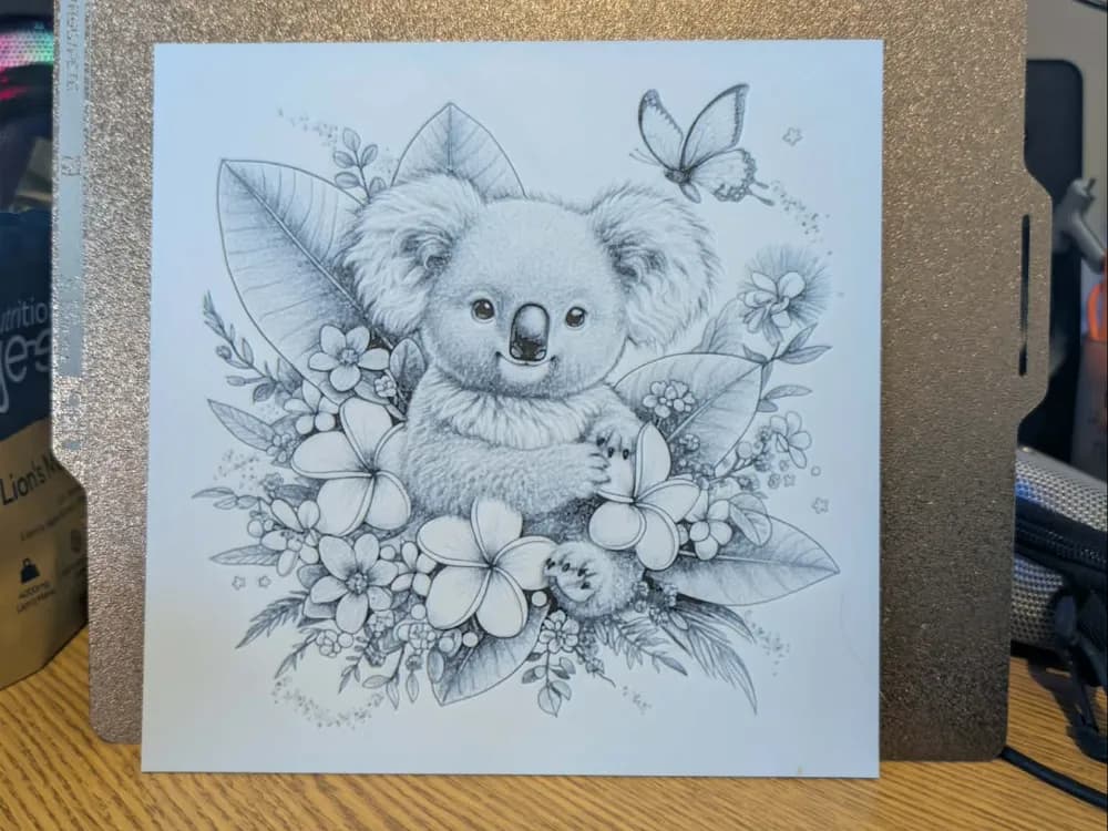 koala bear garden - hueforge koala bear garden - hueforge