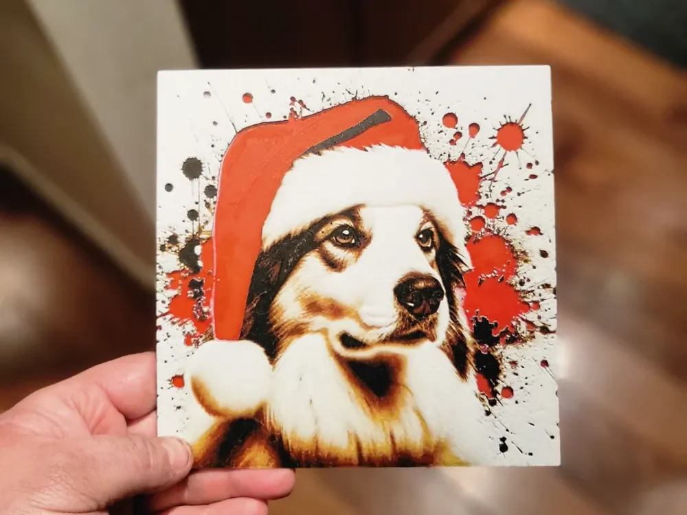Graffiti Christmas 3Ree Mascot Hueforge Graffiti Christmas 3Ree Mascot Hueforge