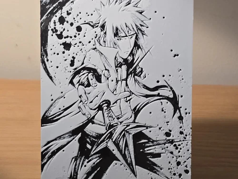 Hueforge - Naruto - Minato Namikaze 1 Hueforge - Naruto - Minato Namikaze 1