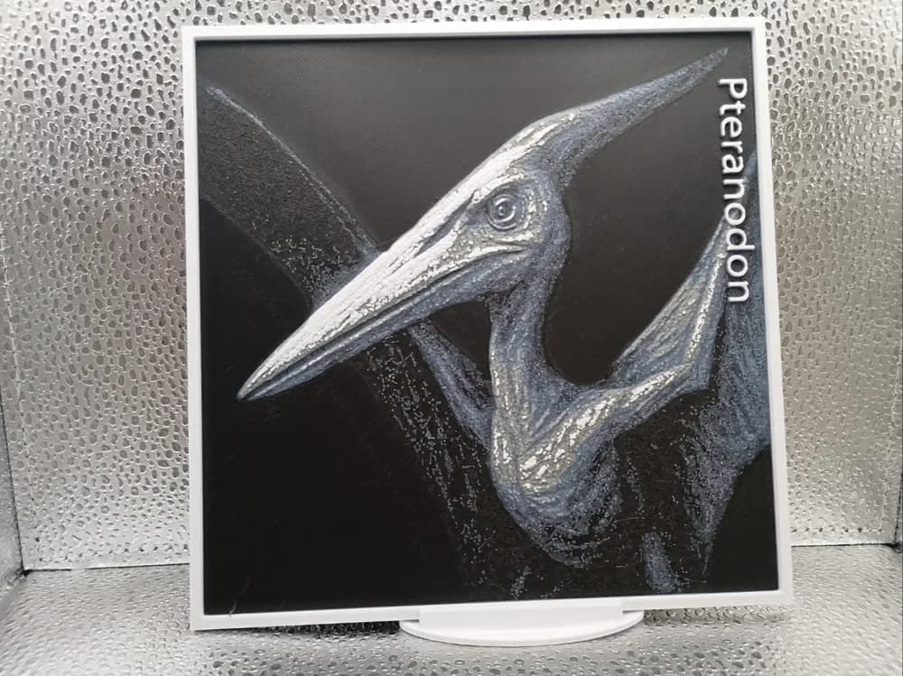 Pteranodon – Hueforge 3D-Printed Artwork by Borishotch Industries HueForge model: Pteranodon – Hueforge 3D-Printed Artwork by Borishotch Industries