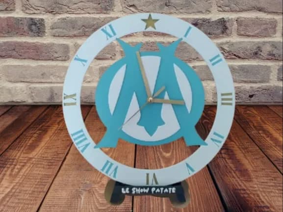 OM Clock hueforge by leshowpatate HueForge model: OM Clock hueforge by leshowpatate
