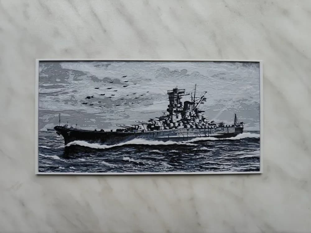 HueForge model: Yamato - Hueforge by BeaN