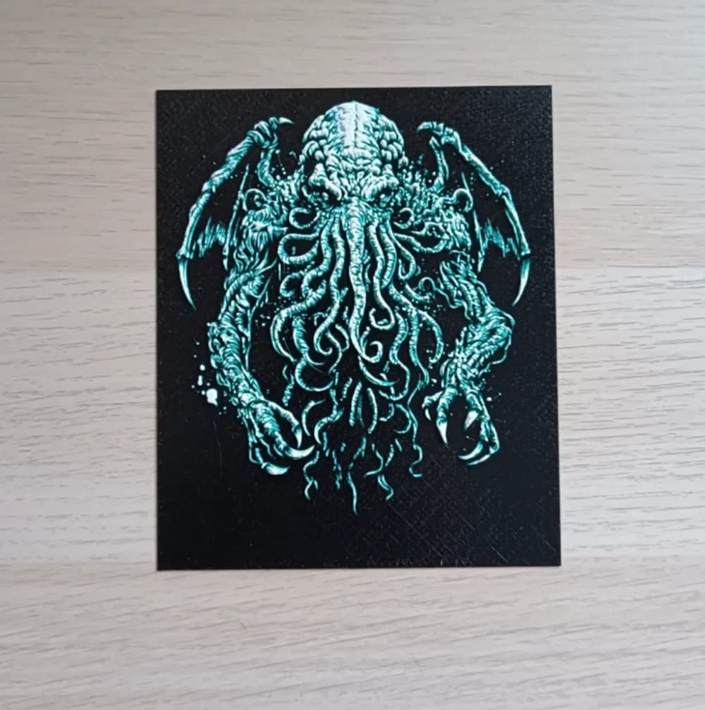 Cthulhu Hueforge by Atrus Design HueForge model: Cthulhu Hueforge by Atrus Design