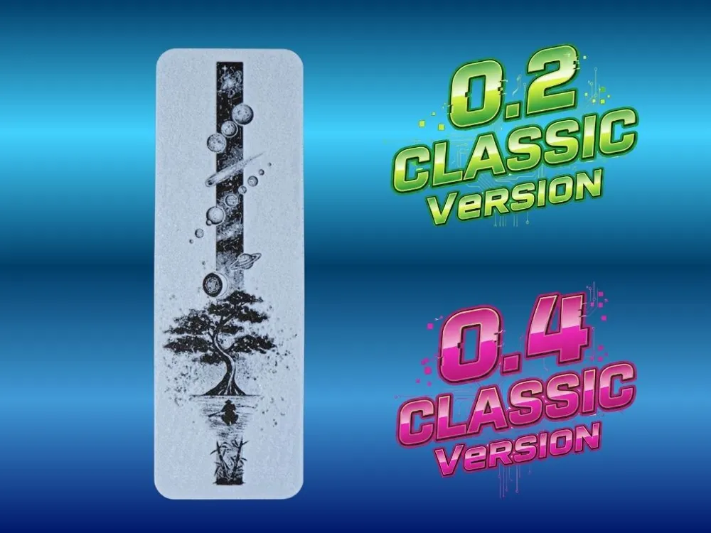 Journey Universe Bookmark by Atrus Design HueForge model: Journey Universe Bookmark by Atrus Design