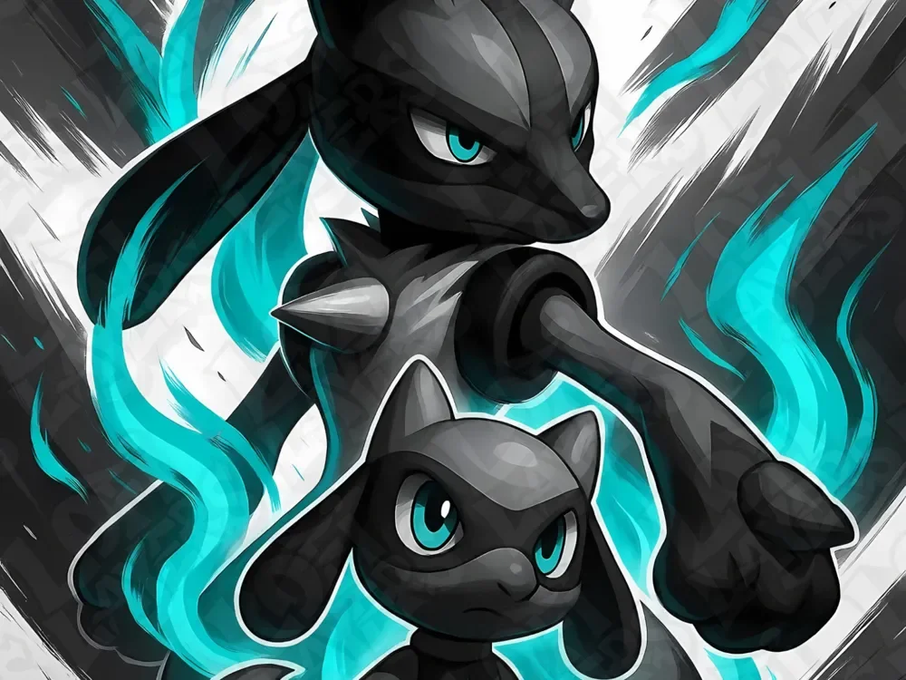 Riolu & Lucario Evolution Hueforge by LoFi Layers HueForge model: Riolu & Lucario Evolution Hueforge by LoFi Layers