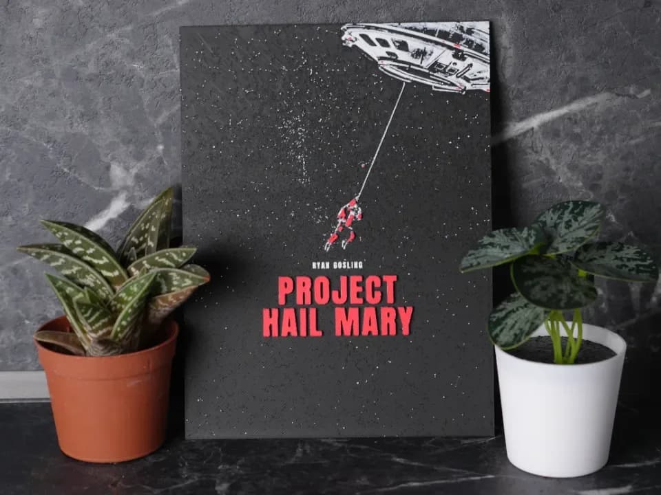 Project Hail Mary (150x200 Hueforge)
