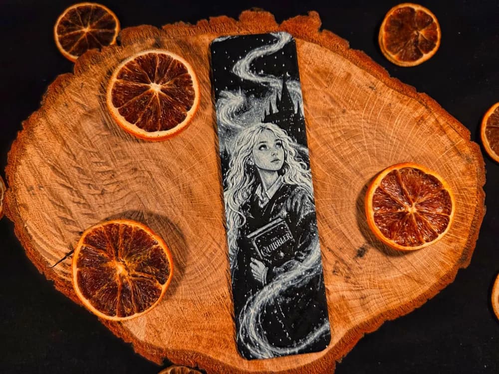 Luna Lovegood, Harry Potter inspired bookmark Luna Lovegood, Harry Potter inspired bookmark