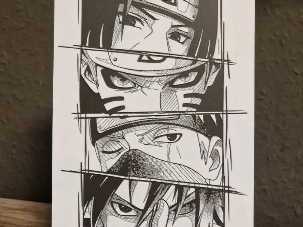 Hueforge - Naruto Eyes by Schuettdesign HueForge model: Hueforge - Naruto Eyes by Schuettdesign