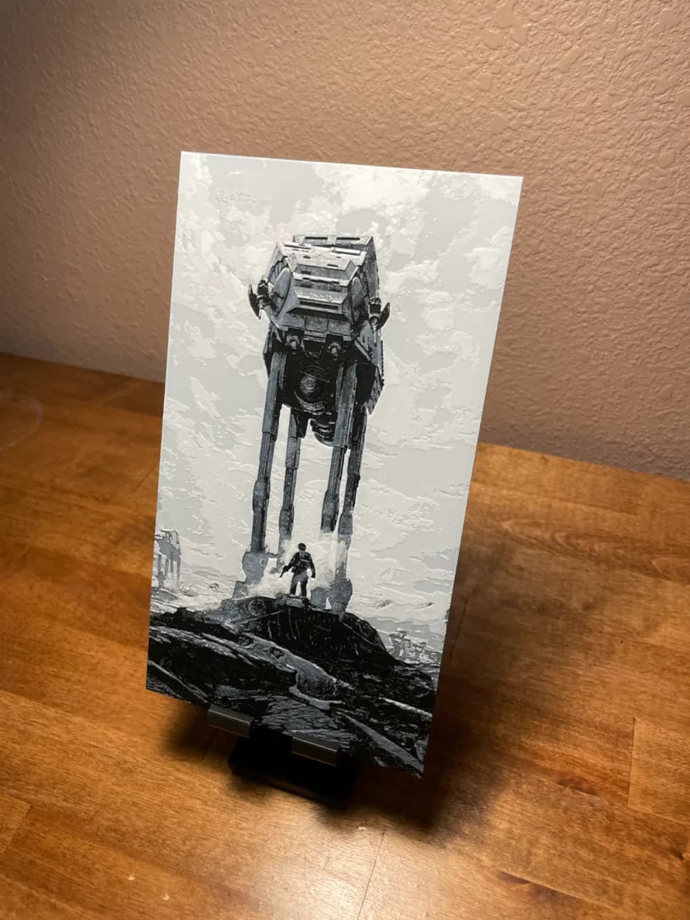 Hueforge - Star Wars - AT-AT Walker by Cloudy Nostalgia HueForge model: Hueforge - Star Wars - AT-AT Walker by Cloudy Nostalgia