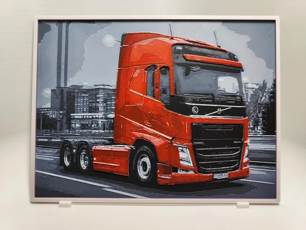 Volvo FH - Hueforge by BeaN HueForge model: Volvo FH - Hueforge by BeaN