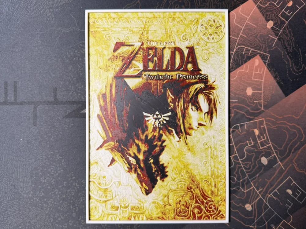 The Legend of Zelda Twilight Princess - HueForge by ZorPrime7 HueForge model: The Legend of Zelda Twilight Princess - HueForge by ZorPrime7