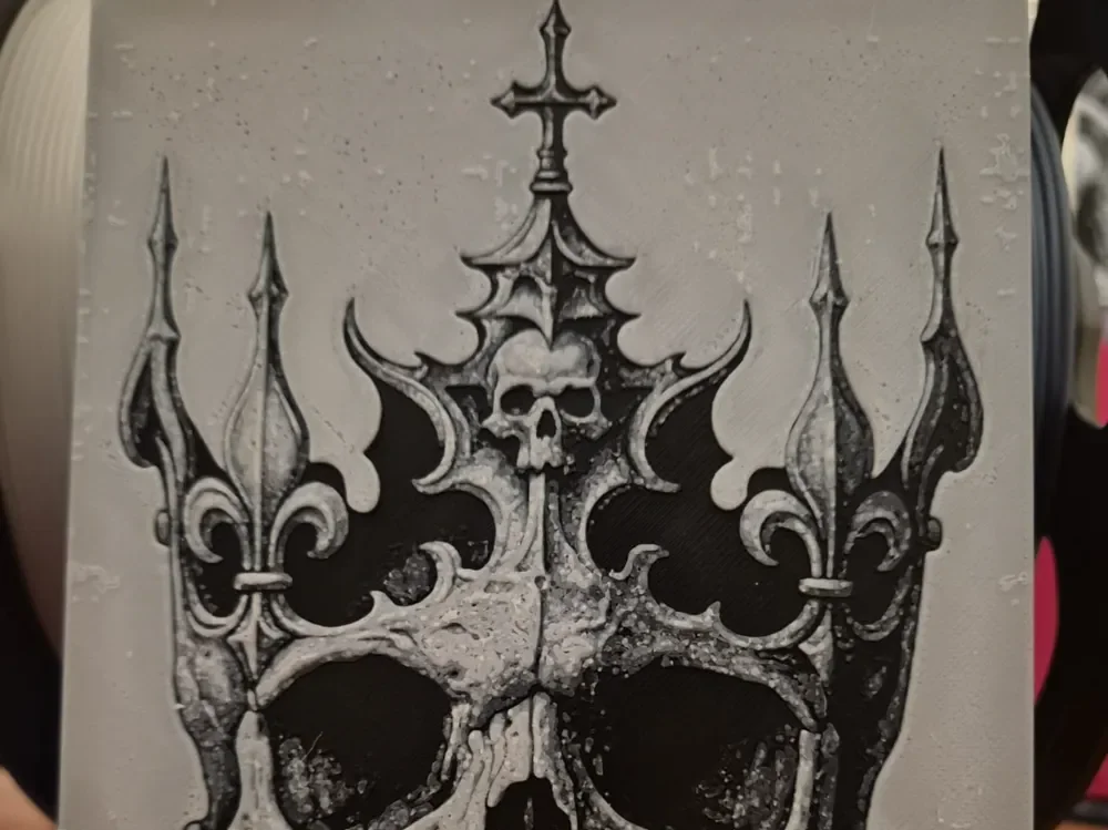 skull crown 2 hueforge by Buntsta HueForge model: skull crown 2 hueforge by Buntsta