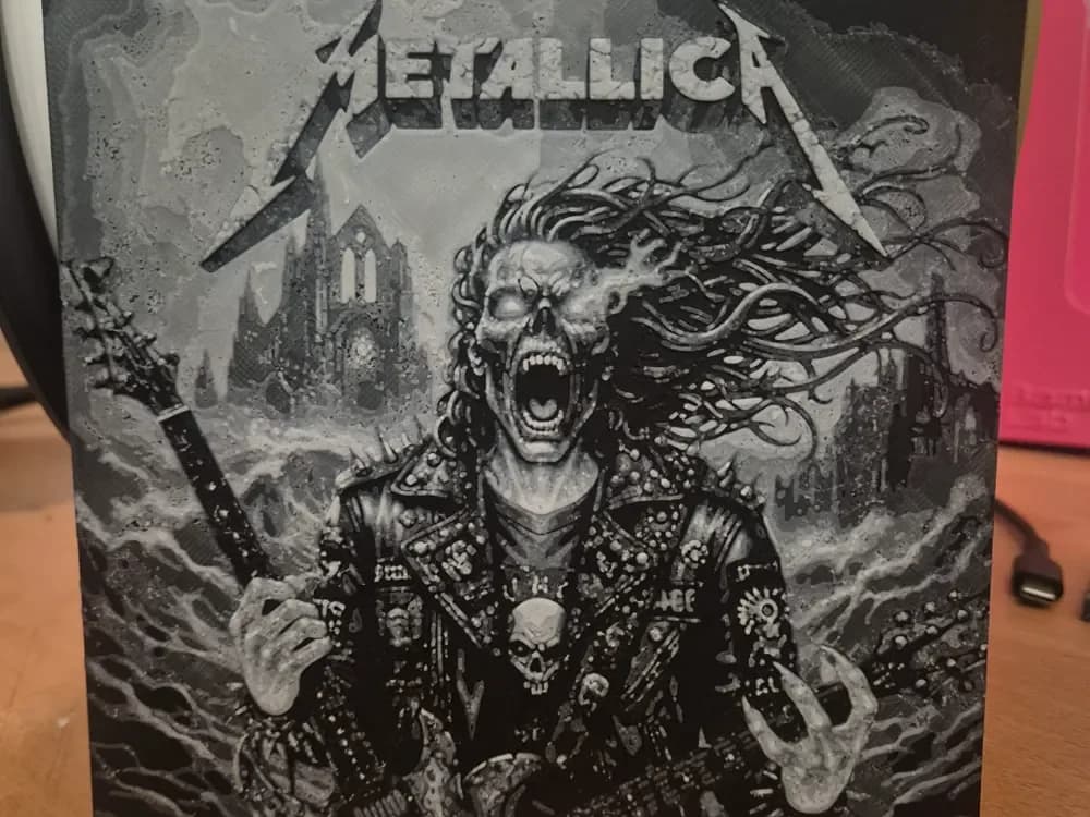 metallica 1 hueforge by Buntsta HueForge model: metallica 1 hueforge by Buntsta