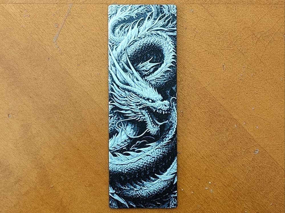 Dragon Bookmark - Hueforge Dragon Bookmark - Hueforge
