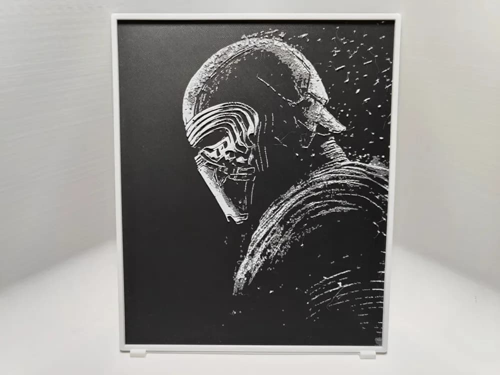 HueForge model: Kylo Ren - Hueforge by BeaN