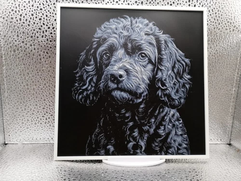 Cockerpoo hueforge by Borishotch Industries HueForge model: Cockerpoo hueforge by Borishotch Industries