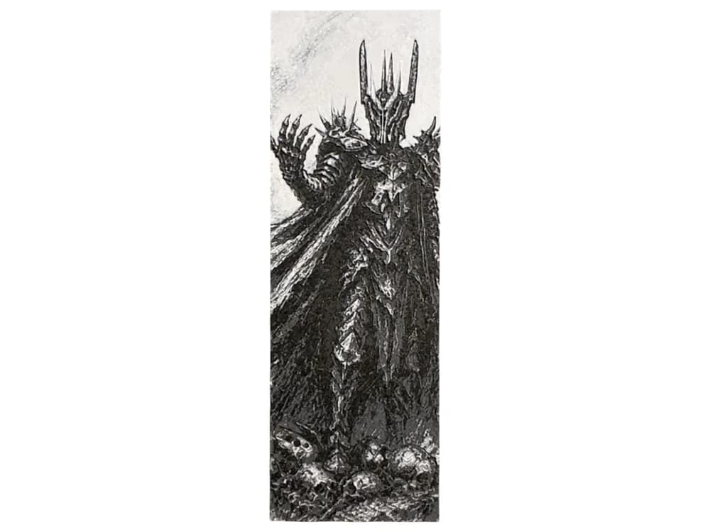 Sauron, the Dark Lord | Lord of the Rings Bookmark by The SkyLab 3D HueForge model: Sauron, the Dark Lord | Lord of the Rings Bookmark by The SkyLab 3D