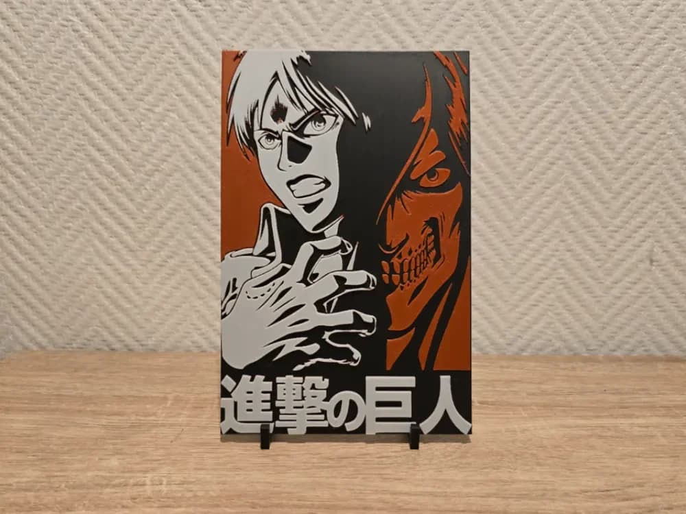 Eren Attaque of titans Hueforge Eren Attaque of titans Hueforge