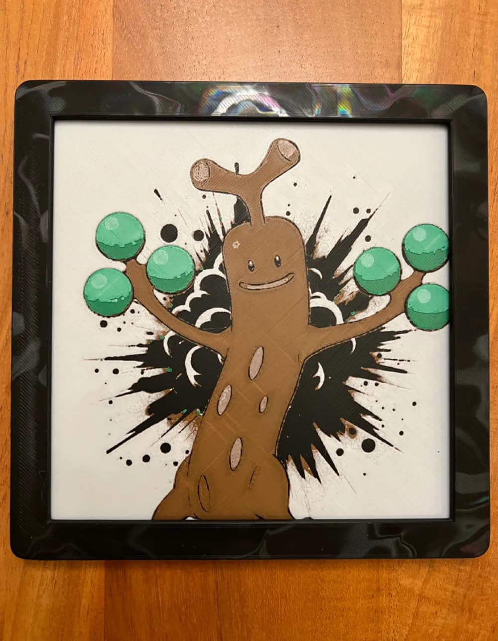 Sudowoodo by JustBe 3D Printing HueForge model: Sudowoodo by JustBe 3D Printing