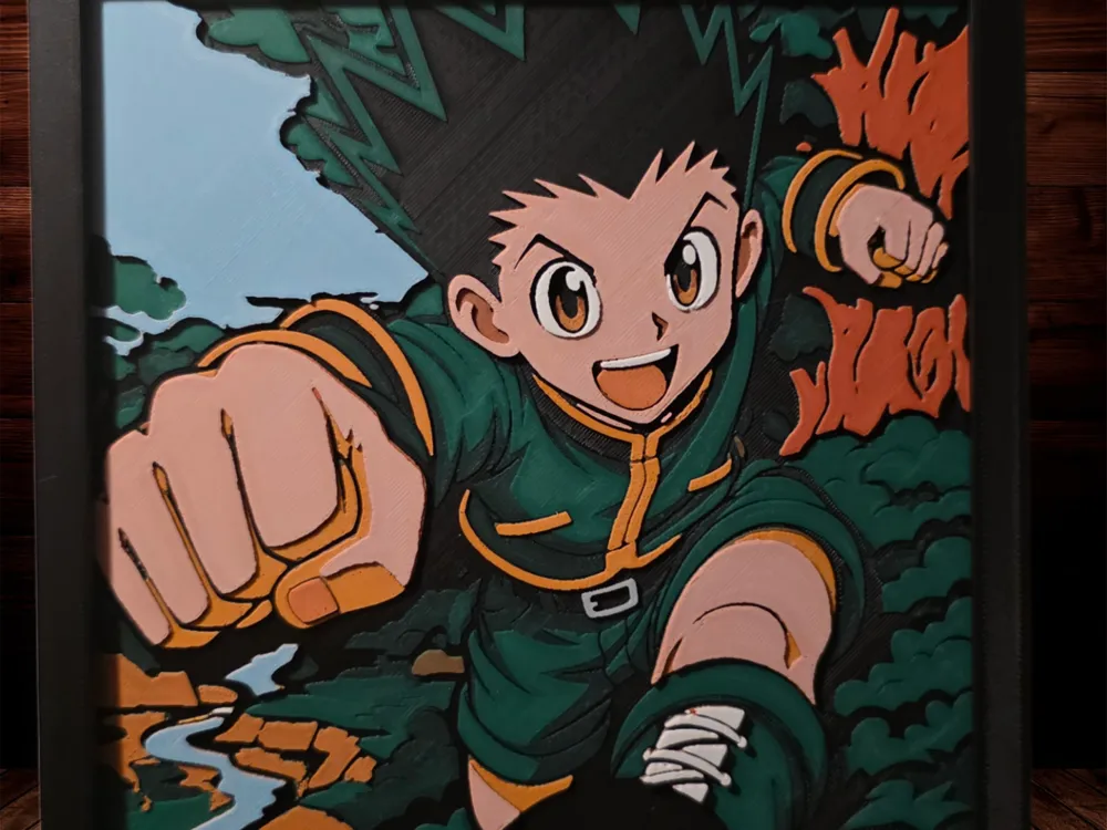 Gon Freecss -100 Followers & TY to 3DPrintsByVic! Gon Freecss -100 Followers & TY to 3DPrintsByVic!