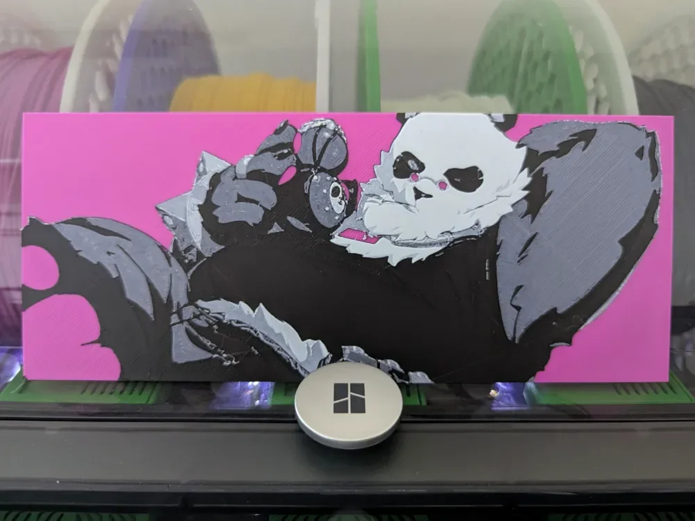 HueForge model: ZZZ Pan Yinhu Mindscape Hueforge by Razel