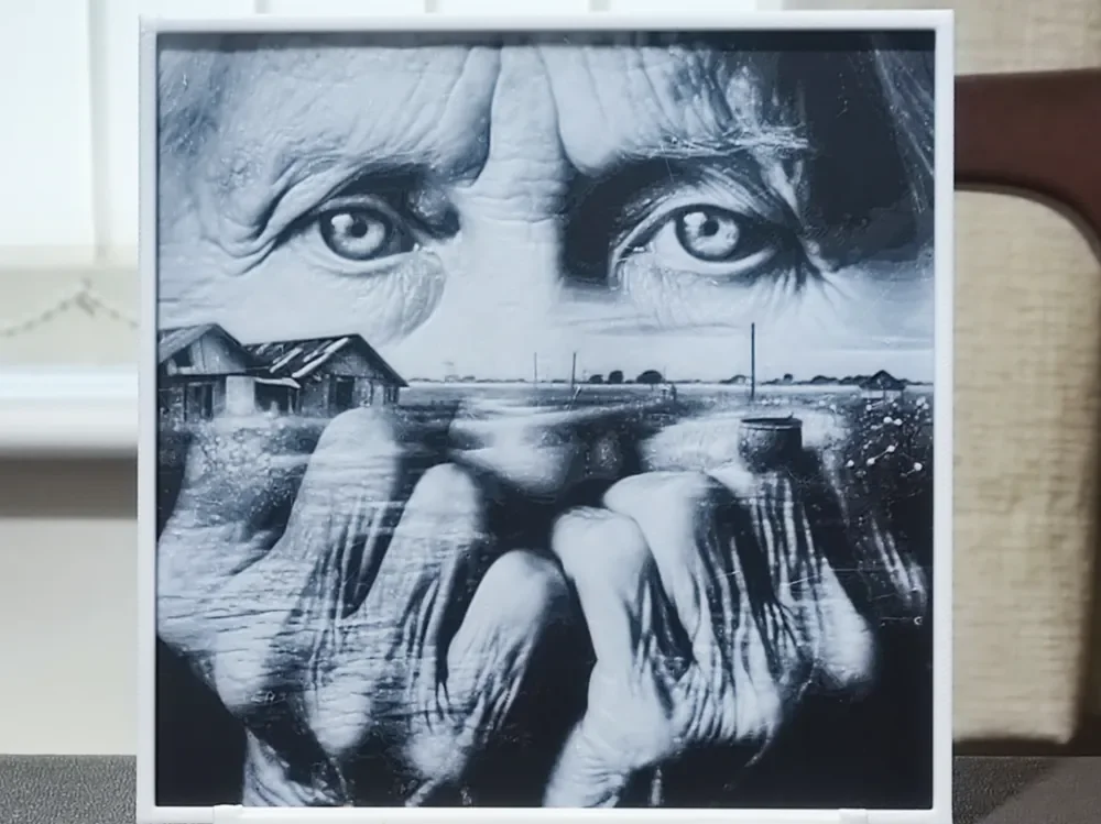 Double Exposure - I Remember - HueForge 2 Color