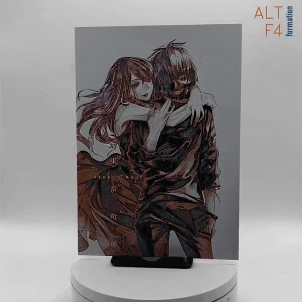 Tokyo ghoul - hueforge by Altf4-Formation HueForge model: Tokyo ghoul - hueforge by Altf4-Formation