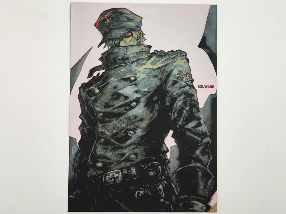 the Captain from hellsing - hueforge by Altf4-Formation HueForge model: the Captain from hellsing - hueforge by Altf4-Formation