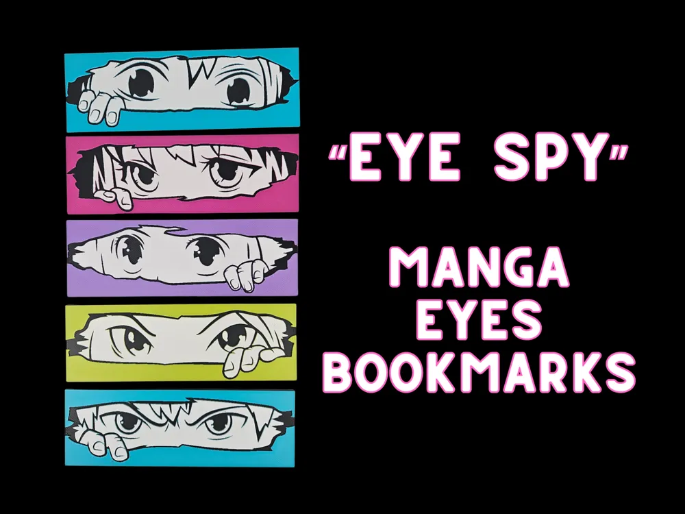 Eye Spy Manga Bookmark Set Eye Spy Manga Bookmark Set