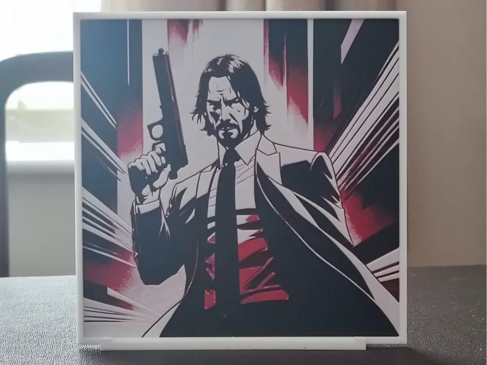 John Wick - HueForge 3 Color by BoDad HueForge model: John Wick - HueForge 3 Color by BoDad