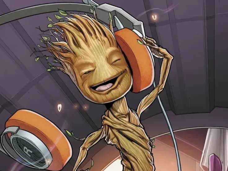 Baby Groot Hueforge by leshowpatate HueForge model: Baby Groot Hueforge by leshowpatate