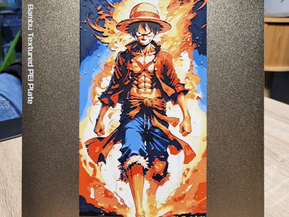 HueForge model: Angry Luffy - Hueforge 135x235 by Vincent111