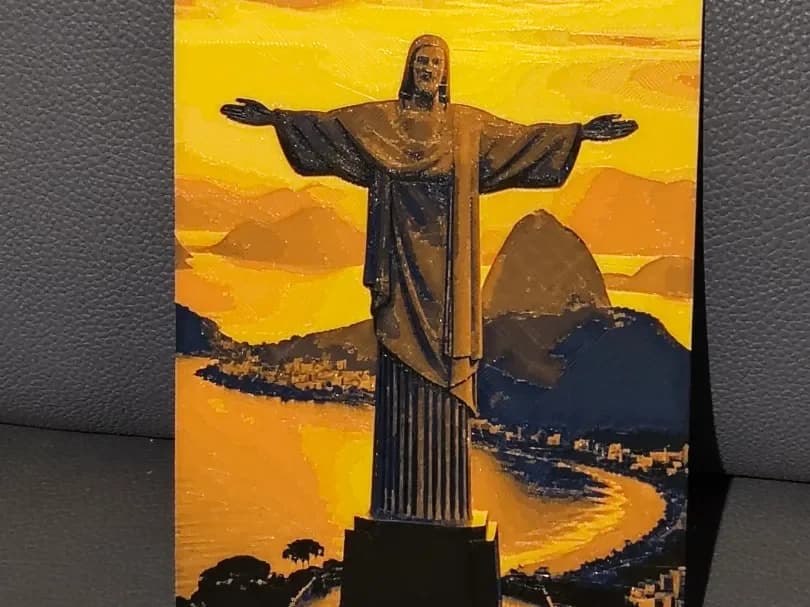 Jesus by enricoRE HueForge model: Jesus by enricoRE