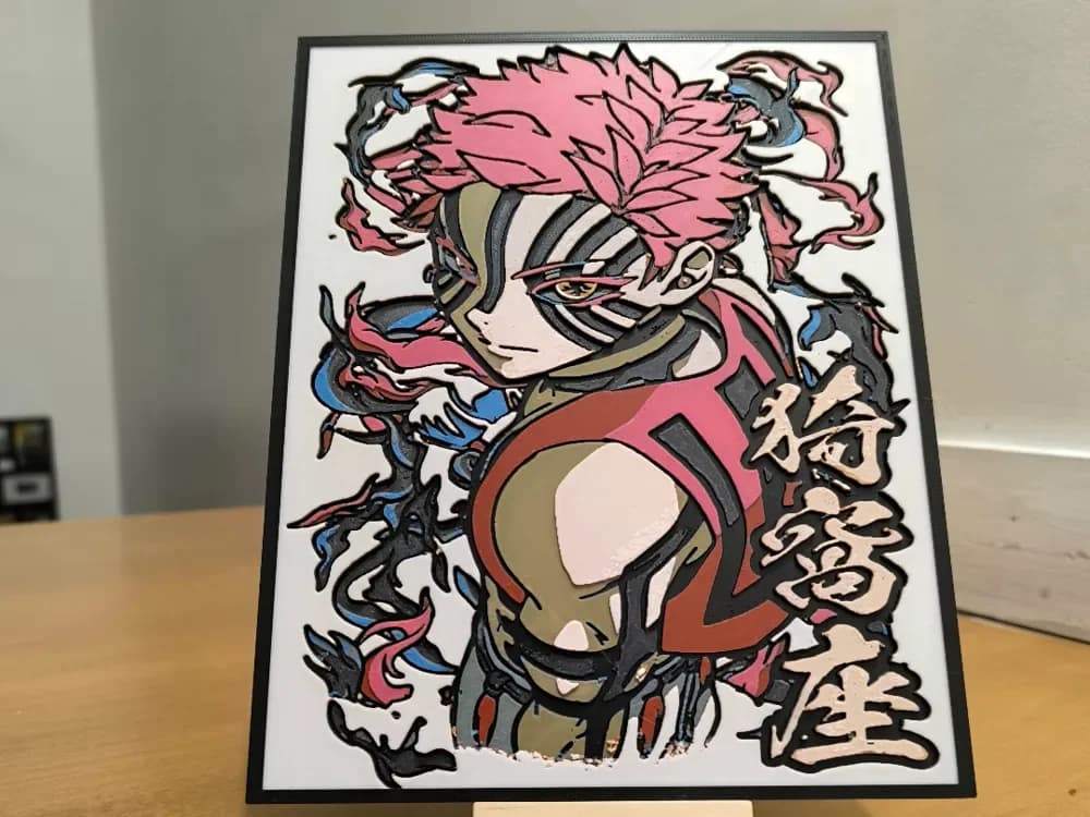 HueForge model: AKAZA by Dark behelit