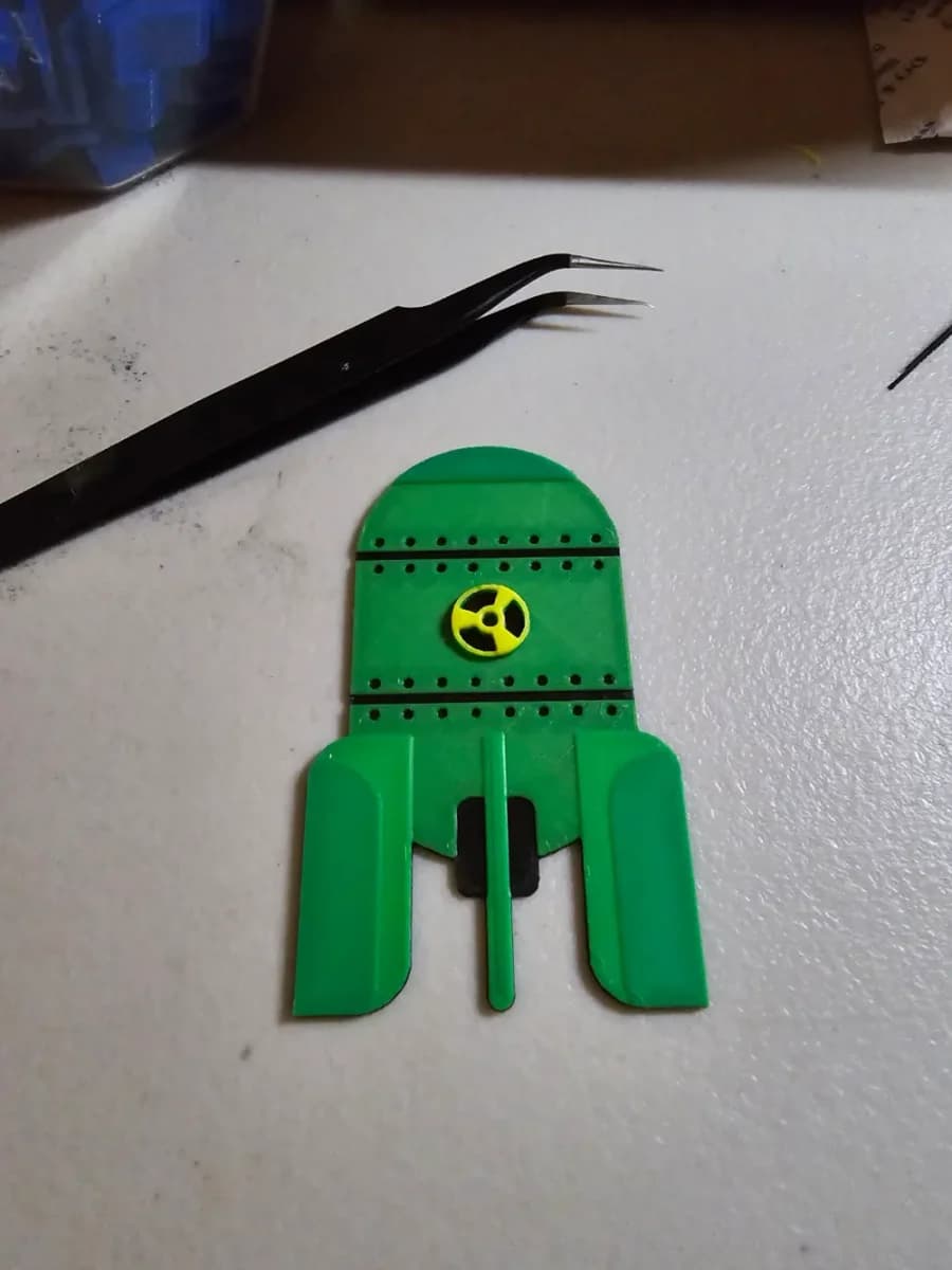 Lil Nuke - Hueforge by Lumpy3D HueForge model: Lil Nuke - Hueforge by Lumpy3D