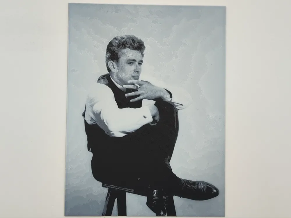 James Dean - Hueforge by Altf4-Formation HueForge model: James Dean - Hueforge by Altf4-Formation