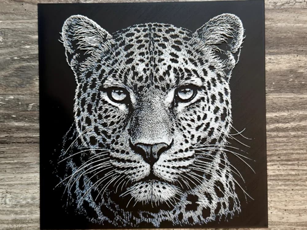 Leopard Wildlife Series by novy HueForge model: Leopard Wildlife Series by novy