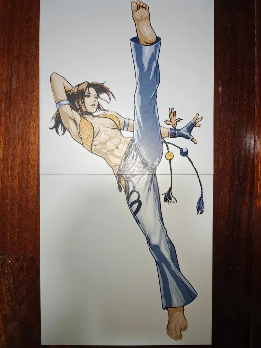 Christie Monteiro Tekken by TheHueforgeLady HueForge model: Christie Monteiro Tekken by TheHueforgeLady