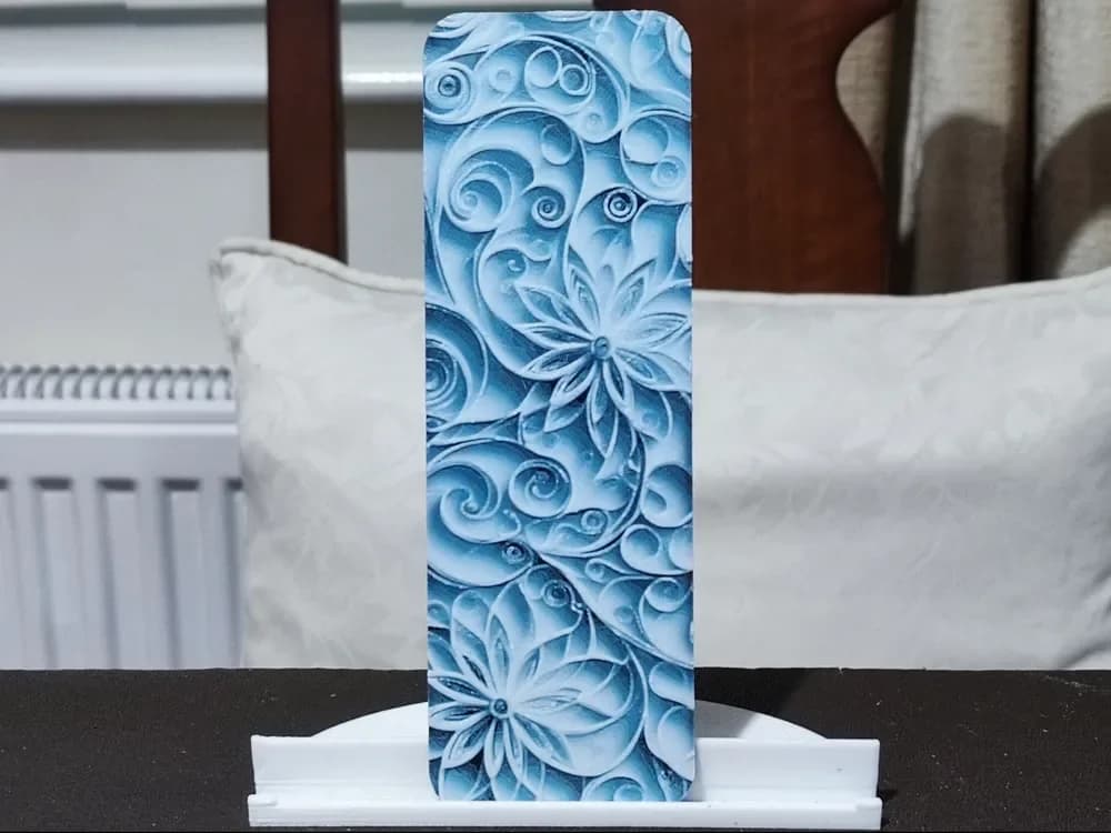 Paperart Bookmark - 3 Color by BoDad HueForge model: Paperart Bookmark - 3 Color by BoDad