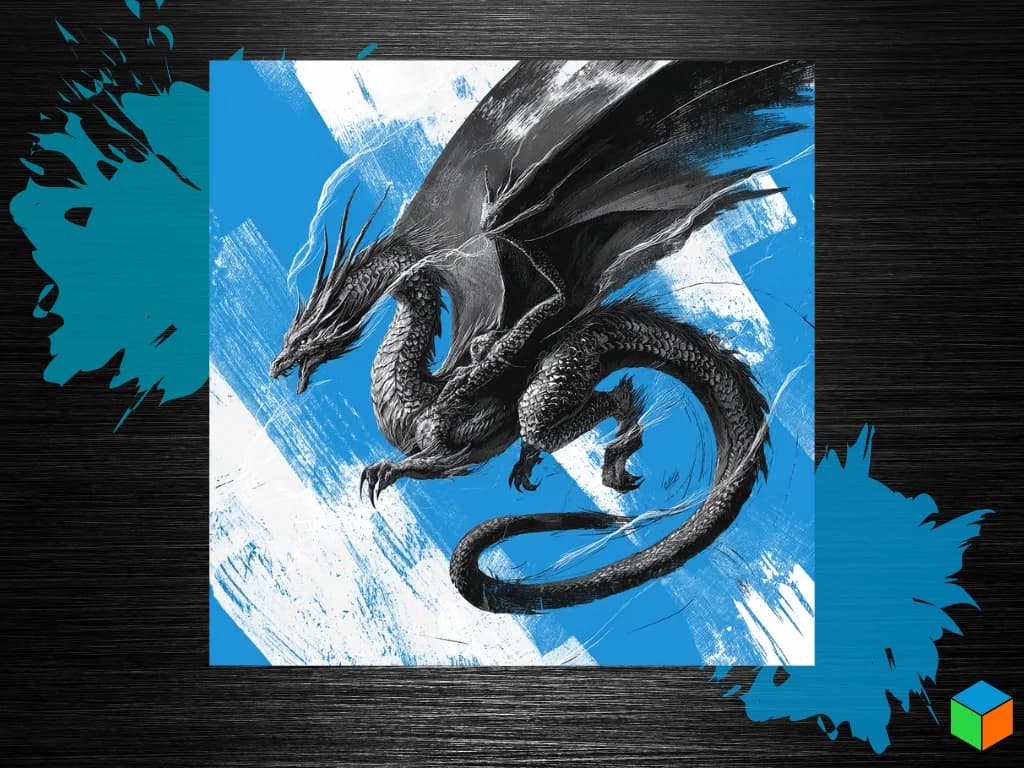 Dragon of the Sea by 3D Prints By Vic HueForge model: Dragon of the Sea by 3D Prints By Vic