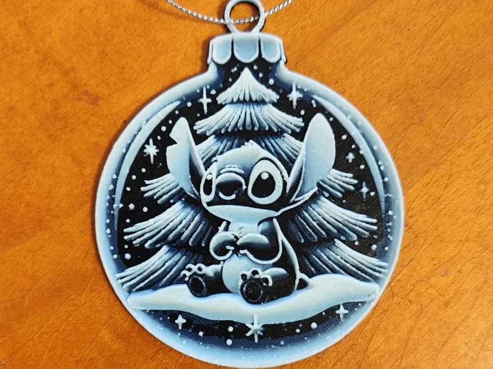 Stitch Christmas Tree Ornament Decoration Bauble Stitch Christmas Tree Ornament Decoration Bauble
