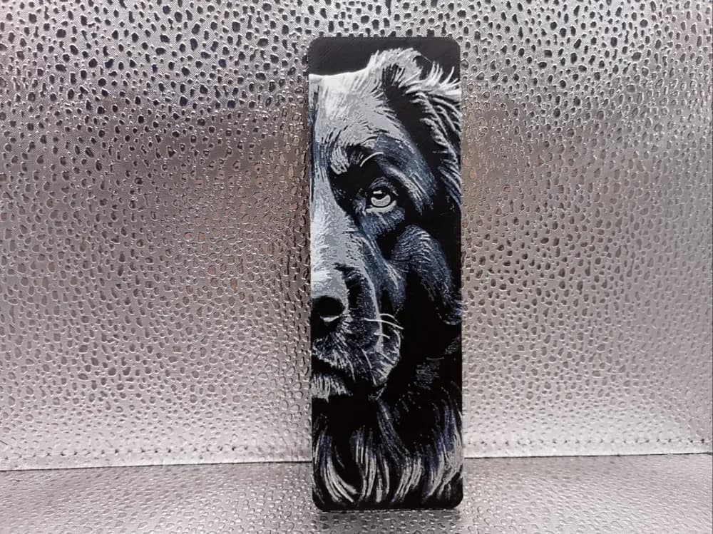 Caucasian Shepherd Bookmark – Hueforge by Borishotch Industries HueForge model: Caucasian Shepherd Bookmark – Hueforge by Borishotch Industries
